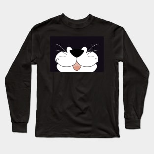 Black Tuxedo Cat Long Sleeve T-Shirt